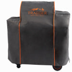 TRAEGER Traeger BAC359 Grill Cover, 11-1/2 in W, 3.13 in D, 10-1/2 in H, Vinyl, Gray OUTDOOR LIVING & POWER EQUIPMENT TRAEGER