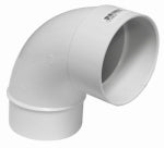 IPEX USA LLC 3"x90D PVC Sewer Street Long Sweep Elbow Spigot x Hub