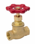 B & K INDUSTRIES Southland 105-003NL Stop Valve, 1/2 in Connection, FPT x FPT, 125 psi Pressure, Brass Body PLUMBING, HEATING & VENTILATION B & K INDUSTRIES