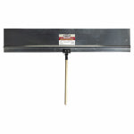 HYDE Hyde 28030 Spray Shield, 36 x 9 in Blade, Hardwood Handle, ACME Threaded Handle PAINT HYDE