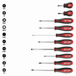 MILWAUKEE ELECTRIC TOOL CORP 10-Pc. Screwdriver Set TOOLS MILWAUKEE ELECTRIC TOOL CORP