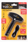TRIPLELITE, LLC TripleLite 1000 LED Rechargeable Flashlight Black ELECTRICAL TRIPLELITE, LLC