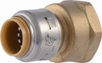 SHARKBITE SharkBite Max Series UR068A Pipe Coupling, 1/2 x 3/4 in, Brass, 250 psi Pressure PLUMBING, HEATING & VENTILATION SHARKBITE