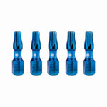 J S PRODUCTS T25 Mach-Blue Torx Impact Driver Bits, 1 In., 5-Pk. TOOLS J S PRODUCTS