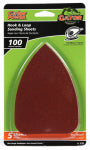 GATOR Gator 3732 Sanding Sheet, 3-1/2 in W, 5 in L, 100 Grit, Medium, Aluminum Oxide Abrasive, Paper Backing TOOLS GATOR