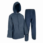 SAFETY WORKS INC 2-PC Rainsuit, Jacket, Pants, Blue EVA, M CLOTHING, FOOTWEAR & SAFETY GEAR SAFETY WORKS INC