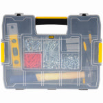 STANLEY STANLEY STST14022 Tool Storage Organizer, 14-3/4 in L, 11-1/2 in W, 2-3/4 in H, 14-Compartment, 14-Drawer, Plastic TOOLS STANLEY