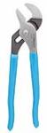 CHANNELLOCK Channellock 420 Tongue and Groove Plier, 9-1/2 in OAL, 1-1/2 in Jaw Opening, Blue Handle, Cushion-Grip Handle TOOLS CHANNELLOCK