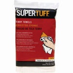 TRIMACO INC Trimaco SuperTuff 14 In. x 17 In. White Terry Towels (12-Pack) PAINT TRIMACO INC