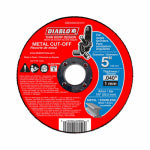 DIABLO Diablo DBD050040101F Cut-Off Wheel, 5 in Dia, 0.04 in Thick, 7/8 in Arbor, Aluminum Oxide Abrasive TOOLS DIABLO