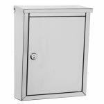 ARCHITECTURAL MAILBOXES Regent Mailbox, Wall-Mount, Stainless Steel, 10.1 x 13.2 x 4.2-In.
