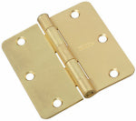 ASSA ABLOY AMERICAS RESIDENTIALI NC Door Hinge, Interior, Satin Brass, 3 In.