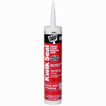 DAP DAP KWIK SEAL 18032 Adhesive Caulk, White, -20 to 150 deg F, 10.1 oz Cartridge PAINT DAP