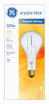 GE GE 73790 Standard Bulb, 300 W, PS25 Lamp, E26 Medium Lamp Base, 6120 Lumens, 2950 K Color Temp, Frosted Light ELECTRICAL GE