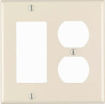 LEVITON MFG CO LTALM DPL/GFI WALLPLATE