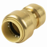 B & K INDUSTRIES ProBite 630-043HC/LF841R Reducing Pipe Coupling, 3/4 x 1/2 in, Brass, 200 psi Pressure PLUMBING, HEATING & VENTILATION B & K INDUSTRIES