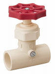 B&K LLC CPVC Solvent-Weld Stop & Waste Valve, 1/2 In.