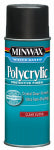 MINWAX Minwax Polycrylic 35555000 Polyurethane, Gloss, Liquid, Crystal Clear, 11.5 oz Aerosol Can PAINT MINWAX