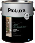PROLUXE ProLuxe PLX015/01 Sanding Sealer, Satin, Liquid, Clear, 1 gal PAINT PROLUXE