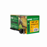 SPAX 3/8" x 6" Exterior Washer Head Structural Wood Lag Screws Powerlags Torx T-Star (25 EA)