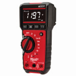 MILWAUKEE ELECTRIC TOOL CORP True RMS Multimeter, Digital ELECTRICAL MILWAUKEE ELECTRIC TOOL CORP