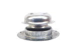 US HARDWARE US Hardware V-015C Plumbing Cap, 2-7/8 in Connection, Steel, White, Zinc AUTOMOTIVE US HARDWARE