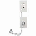 WIREMOLD COMPANY Outlet Relocation Kit, White ELECTRICAL WIREMOLD COMPANY