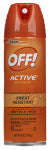 OFF OFF! 01810 Insect Repellent I, 6 oz, Liquid, Clear, Pleasant LAWN & GARDEN OFF