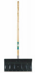 AMES COMPANIES, THE/SNOW TOOLS Arctic Blast 24 In. Aluminum Snow Pusher With Wood Handle