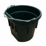 QINGDAO HUATIAN HAND TRUCK Utility Bucket, Flat Sided, Green Resin, 20-Qts. HARDWARE & FARM SUPPLIES QINGDAO HUATIAN HAND TRUCK