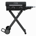 CHAR-BROIL Folding Cart for 2- Burner, 22 In. Griddle OUTDOOR LIVING & POWER EQUIPMENT CHAR-BROIL