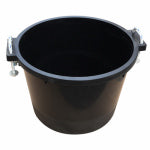 QINGDAO HUATIAN HAND TRUCK Muck Tub, Black Plastic, 40-Qts. HARDWARE & FARM SUPPLIES QINGDAO HUATIAN HAND TRUCK