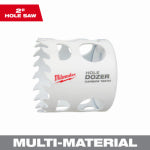 MILWAUKEE Milwaukee 49-56-0720 Hole Saw, 2 in Dia, 1.62 in D Cutting, 4 TPI, Carbide Cutting Edge TOOLS MILWAUKEE