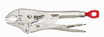 MILWAUKEE Milwaukee Torque Lock 48-22-3420 Locking Plier, 10 in OAL, 2 in Jaw Opening, Red/Silver Handle, Comfort-Grip Handle TOOLS MILWAUKEE