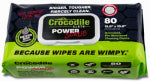 CROCODILE CLOTH Powerscrub Heavy-Duty Cleaning Wipes, 80-Ct.
