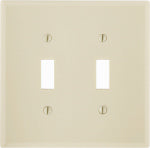 LEVITON MFG CO IV 2-TOGGLE WALL PLATE