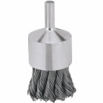 DEWALT ACCESSORIES Knot Wire End Brush, 1 x 1/4 In. TOOLS DEWALT ACCESSORIES
