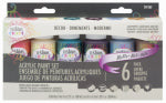 TESTORS Testors 297582 Craft Paint Set, Assorted, 2 oz Bottle, Includes: Coral Cove, French Vanilla, Color Paint, 6/PK PAINT TESTORS