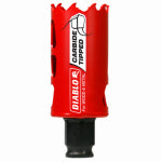DIABLO Diablo DHS1375CT GP Hole Saw, 1-3/8 in Dia, 2-3/8 in D Cutting, 3/8 in Arbor, Carbide Cutting Edge TOOLS DIABLO