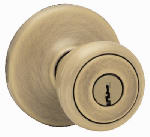 ASSA ABLOY AMERICAS RESIDENTIALINC. Security Tylo Entry Lockset, Antique Brass