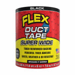 FLEX SEAL Flex Seal DTBLKR4620 Duct Tape, Peel Back, 20 ft L, 4.6 in W, Mesh Backing, Black HOUSEWARES FLEX SEAL