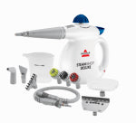 BISSELL Bissell 4155G Handheld Steam Cleaner and Sanitizer, 120 V, 1000 W, 6.6 oz Tank, White APPLIANCES & ELECTRONICS BISSELL