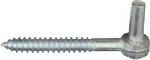ASSA ABLOY AMERICAS RESIDENTIALI NC 1/2 x 4 In. Zinc Screw Gate Hook