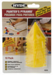 HYDE Hyde 43510 Painters Pyramid, Plastic, Yellow PAINT HYDE