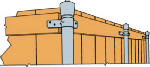 SIMPSON STRONG-TIE Simpson Strong-Tie PGT Series PGT1.5Z-R Pipe Grip Tie, 6-1/2 in W, 12 ga Thick Material, Steel, ZMAX HARDWARE & FARM SUPPLIES SIMPSON STRONG-TIE