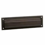 SCHLAGE BUILDERS HARDWARE Schlage SC620B-716 Mail Slot, 3-1/2 in L, 13 in W, Brass HARDWARE & FARM SUPPLIES SCHLAGE BUILDERS HARDWARE
