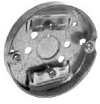 RACO INCORPORATED Shallow Ceiling Pancake Electrical Box, 1/2 x 3-1/2 In. Round ELECTRICAL RACO INCORPORATED