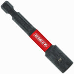 DIABLO Diablo DNTSL14 Magnetic Nutsetter, 2-9/16 in L, 1/4 in L Shank TOOLS DIABLO