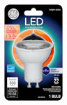 GE GE 93120809 Floodlight Bulb, MR16 Lamp, 50 W Equivalent, GU10 Lamp Base, Dimmable, White, Bright White Light ELECTRICAL GE