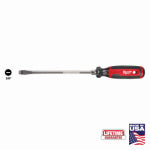 MILWAUKEE Milwaukee MT209 Screwdriver, 3/8 in Drive, Slotted Drive, 13 in OAL, 8 in L Shank, Acetate Handle, Cushion-Grip Handle TOOLS MILWAUKEE